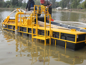 Mini Gold Sea Boat Boat Gold Grow Gold Growming Sluing Box