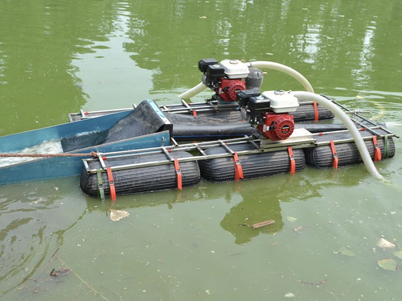 آلة تعدين الذهب المحمولة DREDGER للفاصل المعدني