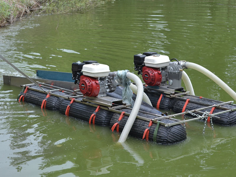 آلة تعدين الذهب المحمولة DREDGER للفاصل المعدني